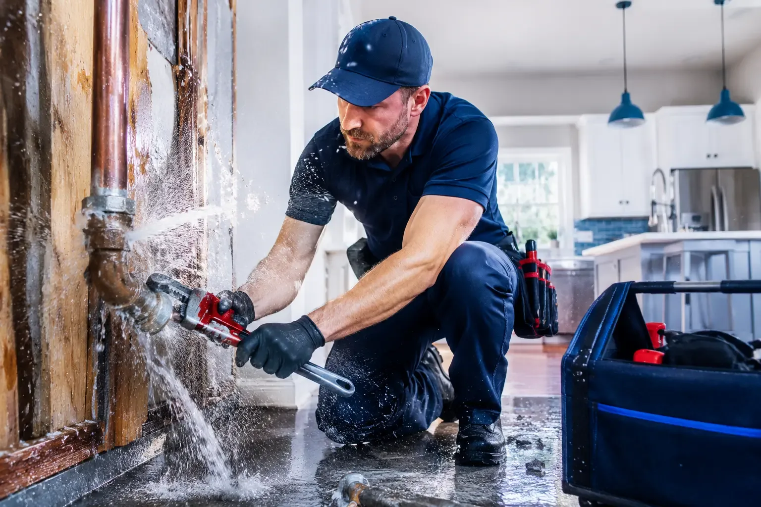 Local emergency pipe repair professionals in Herrin, IL